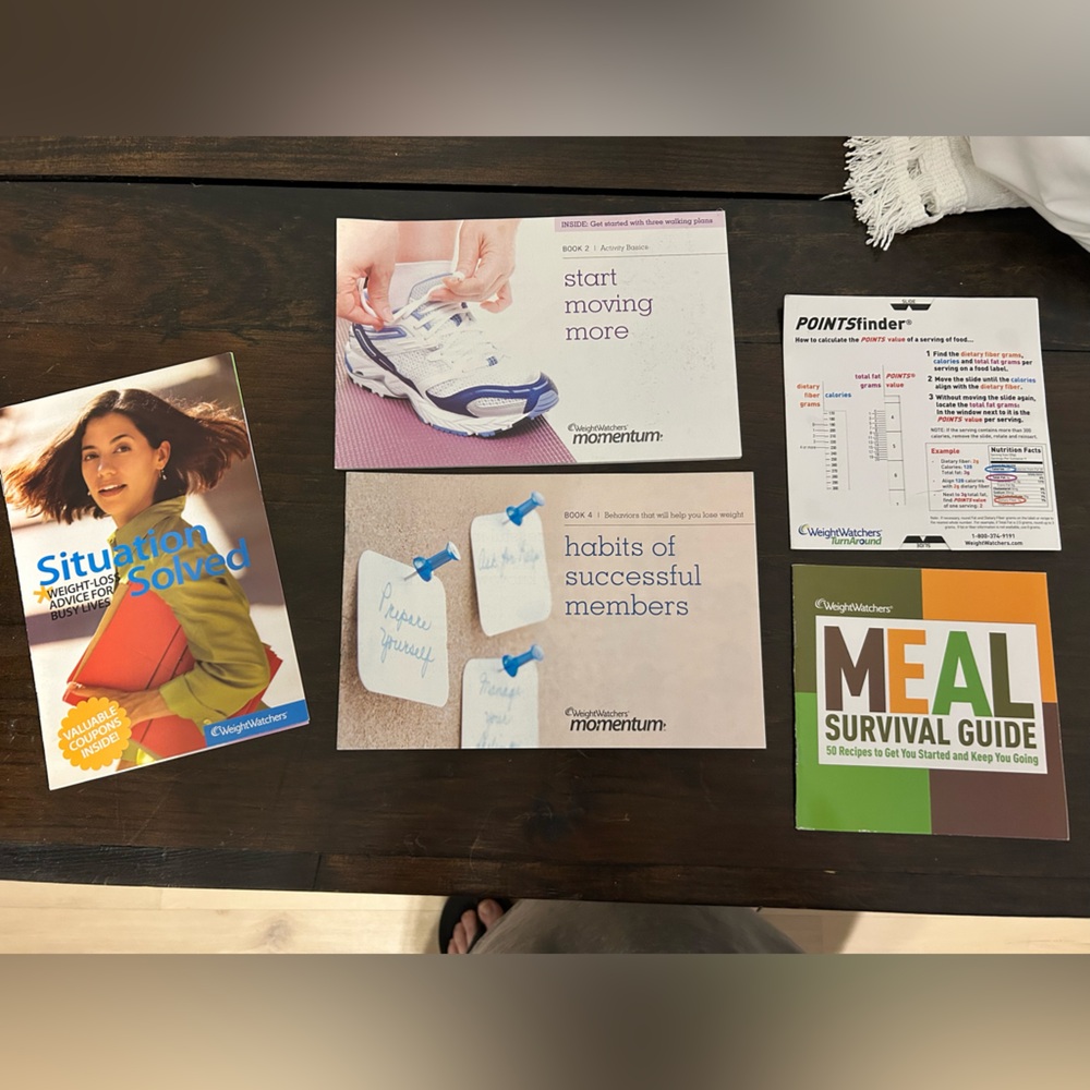 Weight Watchers Booklets